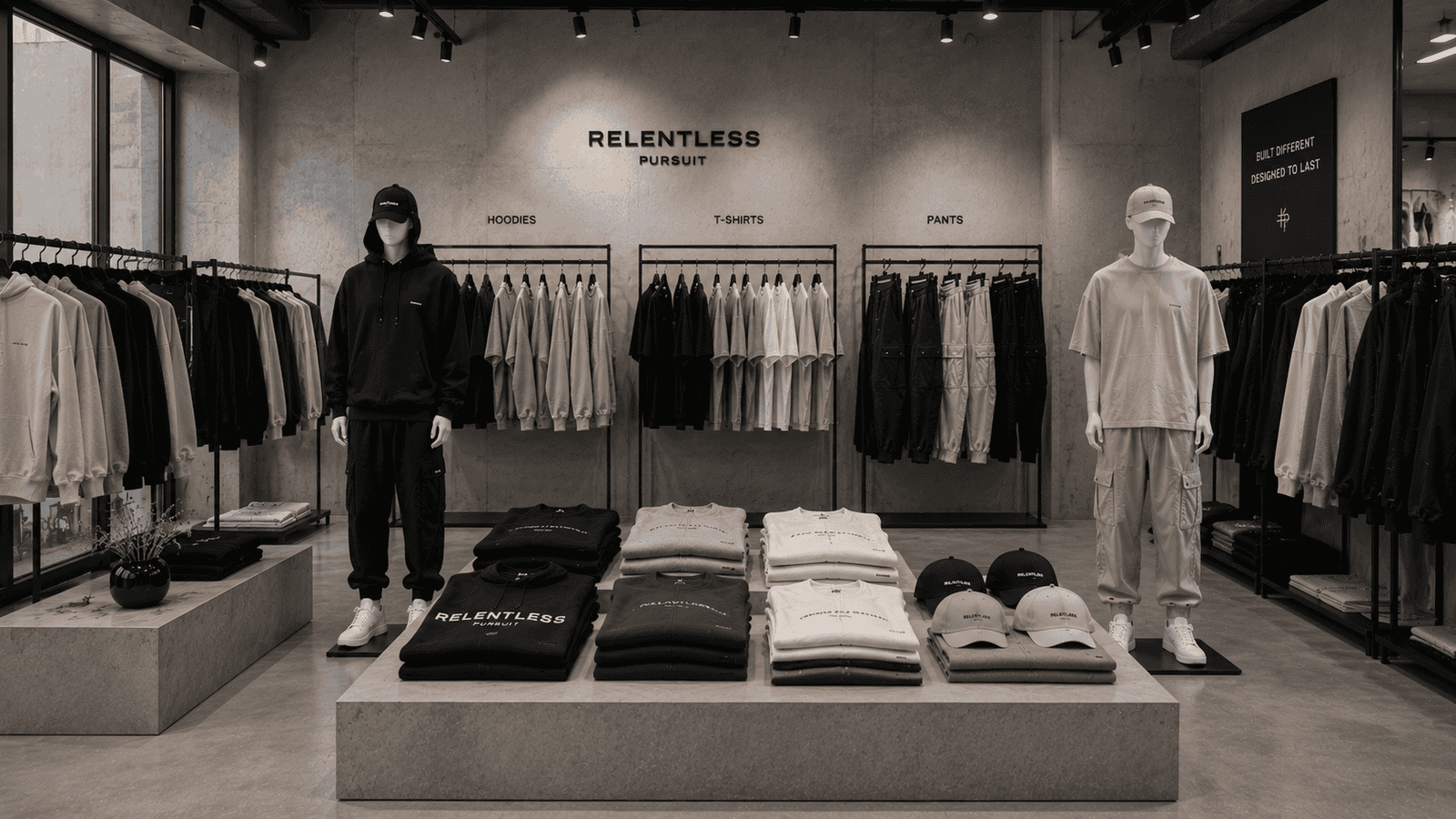 Private label streetwear collection