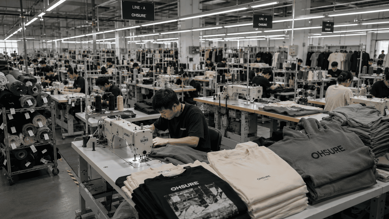Streetwear Manufacturing Factory
