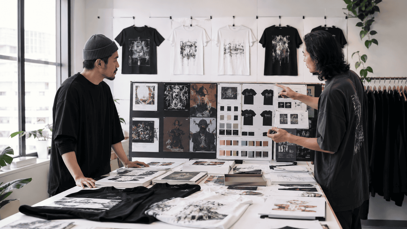Custom Graphic Streetwear T-Shirt Development Process
