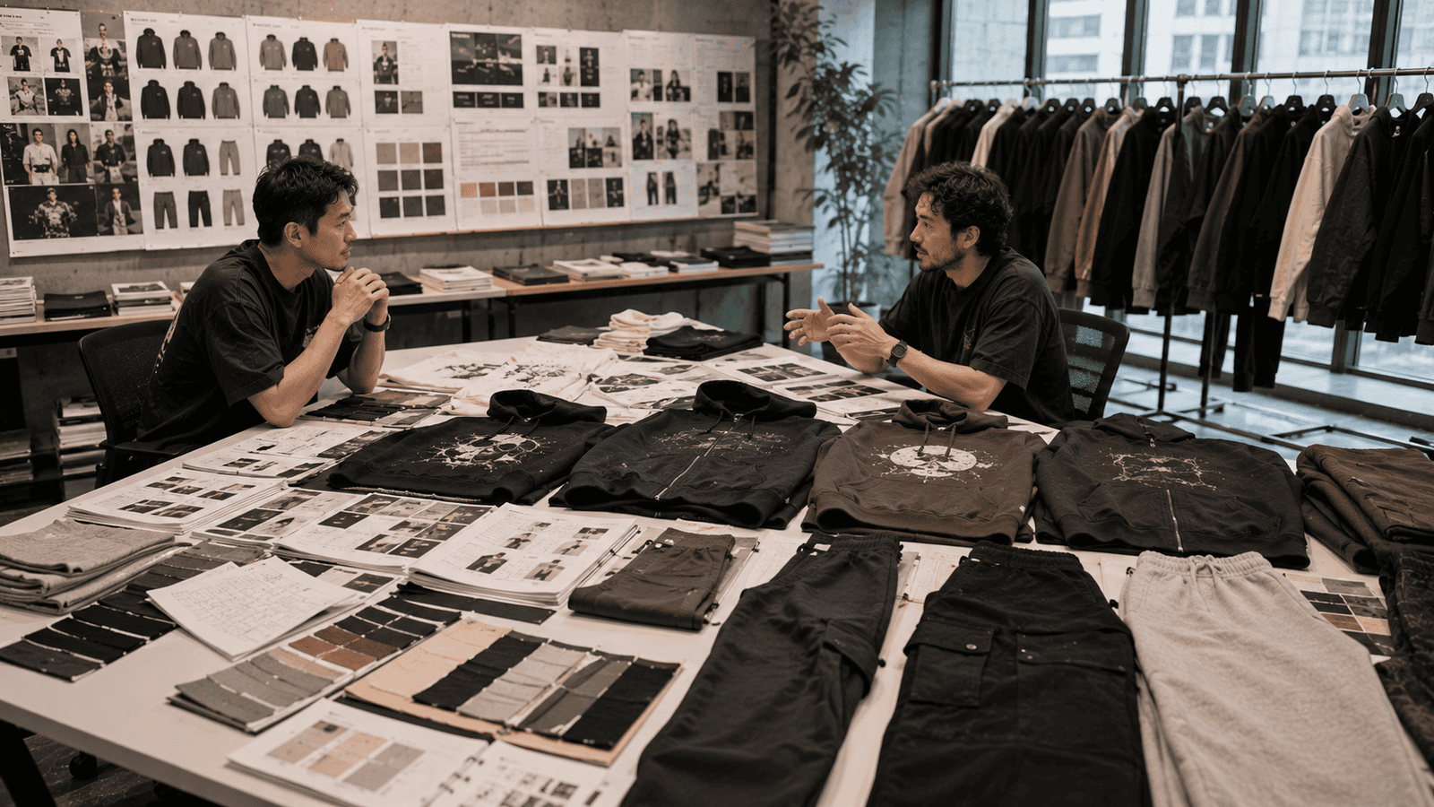 Streetwear Sample Review and Collection Planning