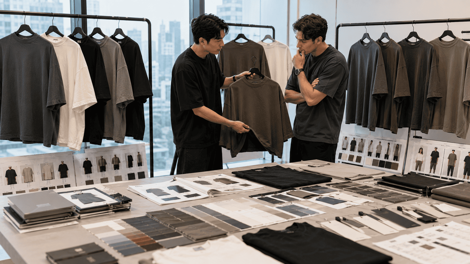 Oversized Premium Streetwear Collection Development