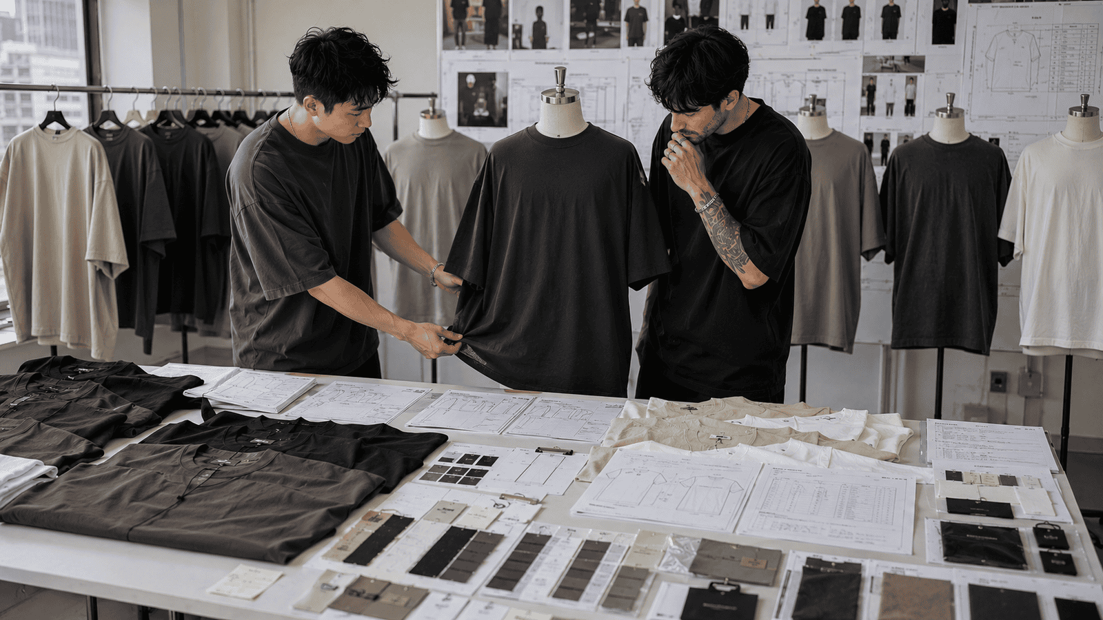 Streetwear Fit Development and Sampling Process