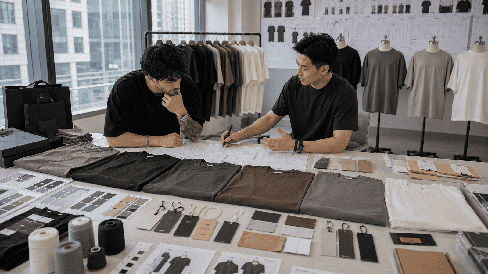 OEM Streetwear T-Shirt Development Process