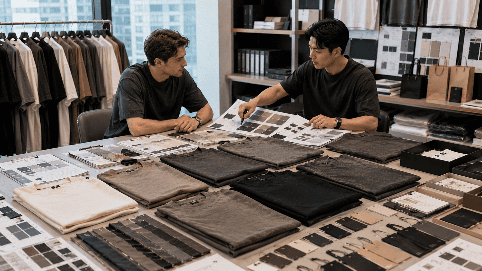 Heavyweight Premium Streetwear T-Shirt Collection Development