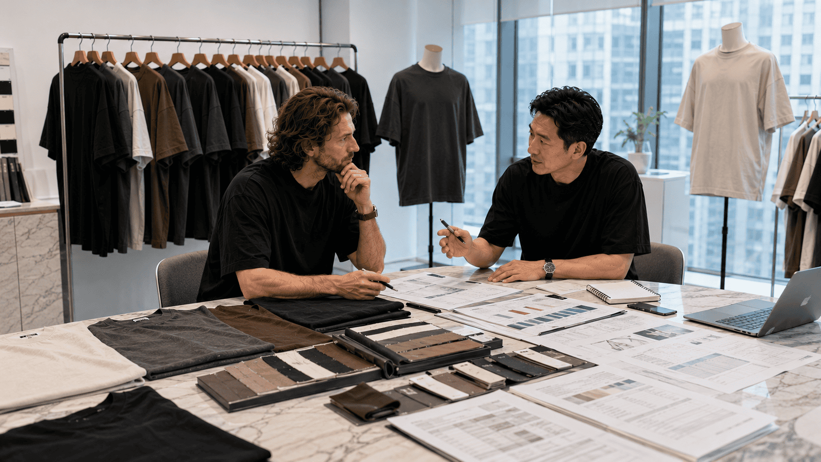 Streetwear Production Planning Meeting