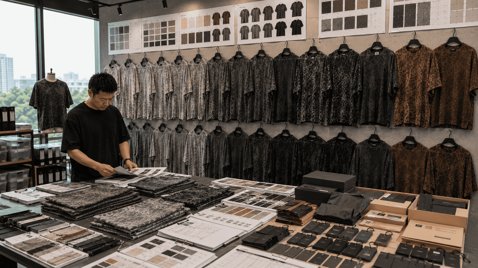 Private Label Acid Wash Collection Planning and Production