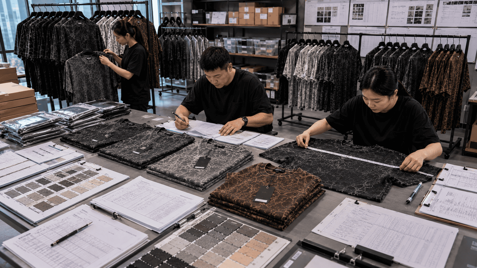 Acid Wash Production Approval and Quality Control Process