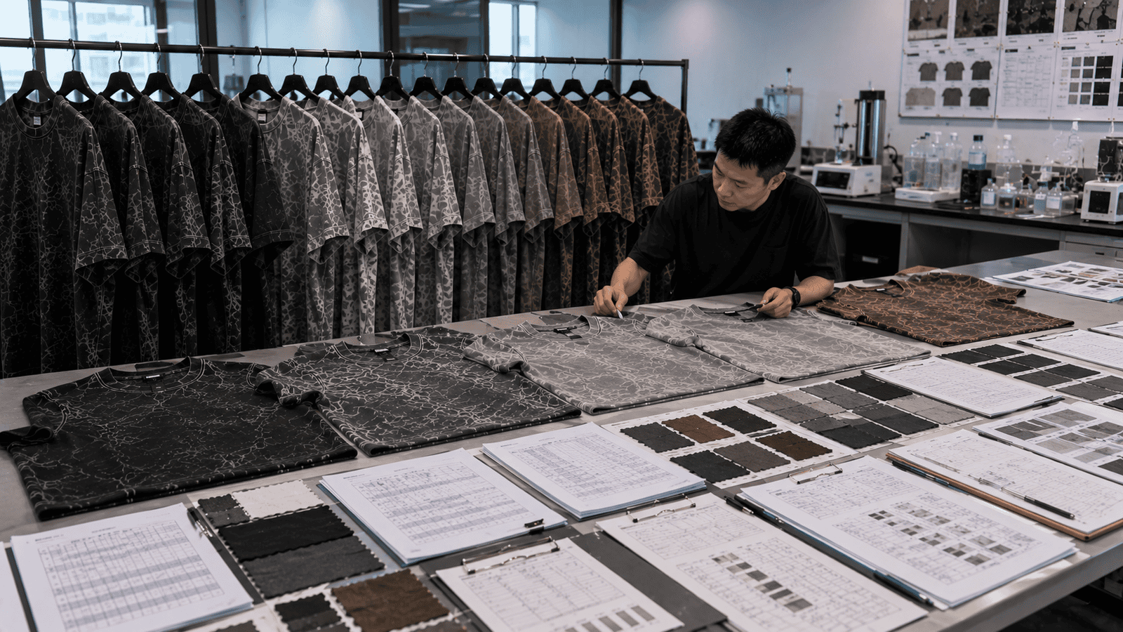 Acid Wash Fabric Testing and Wash Development