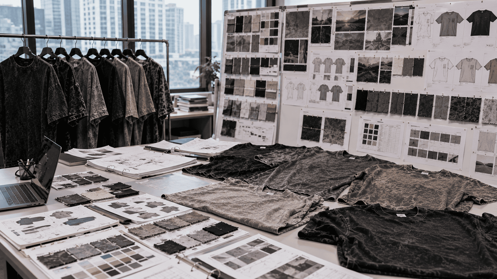 Custom Acid Wash Streetwear Brand Development