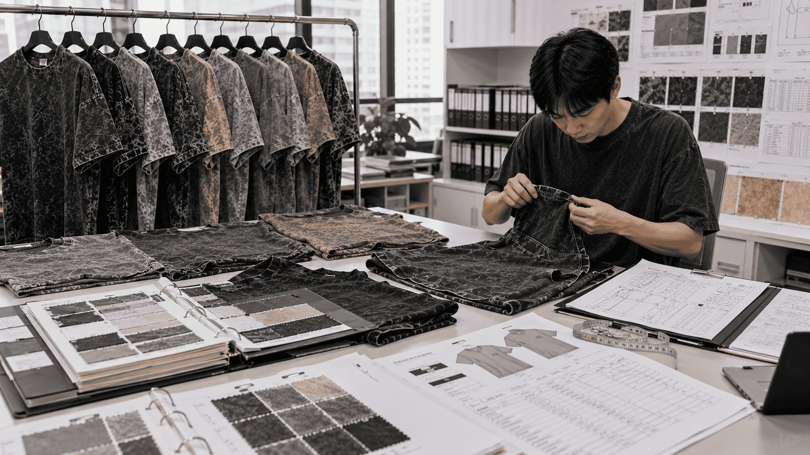 Acid Wash Fabric Selection and Sample Development