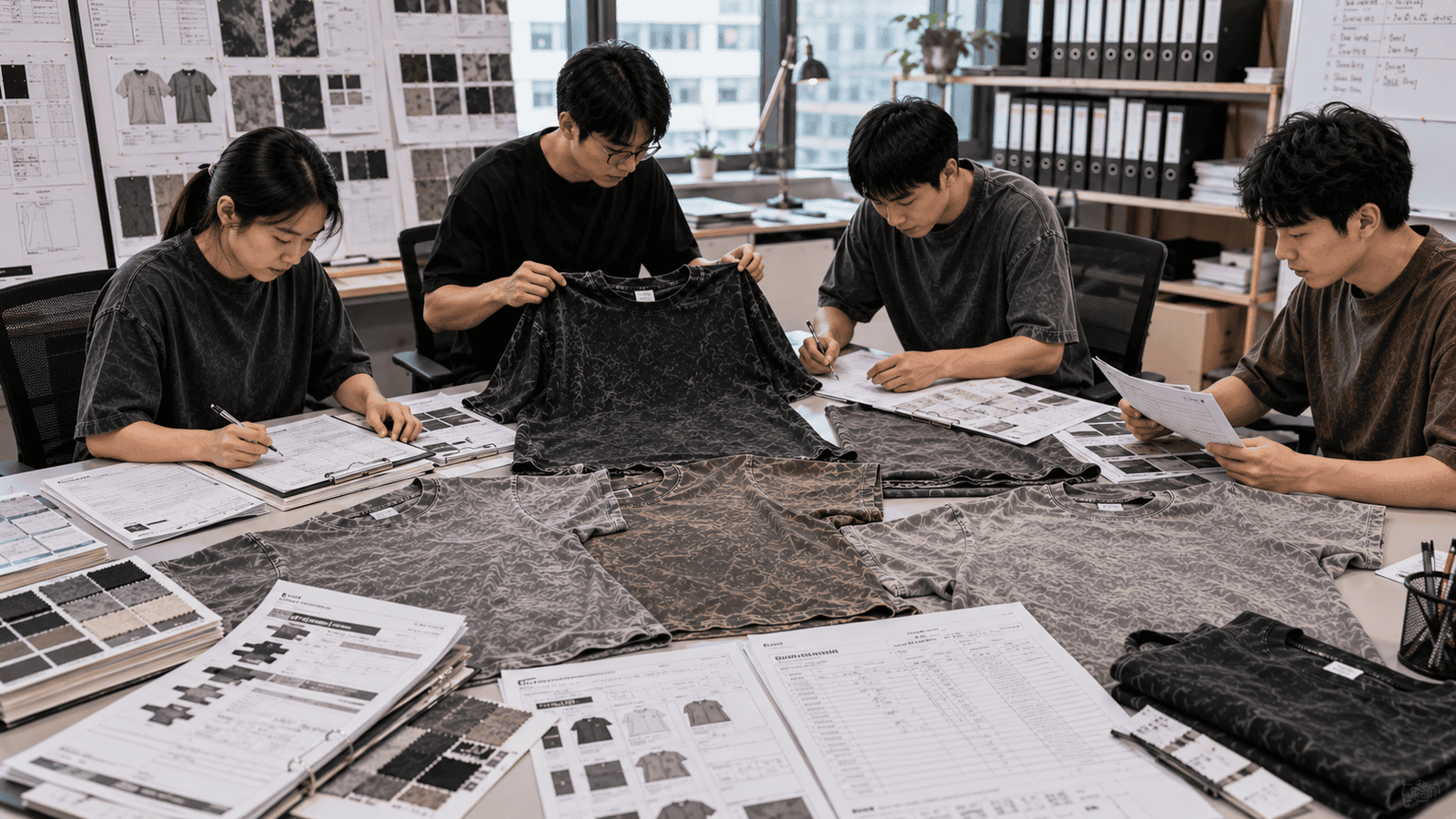 Acid Wash Sample Approval and Product Development