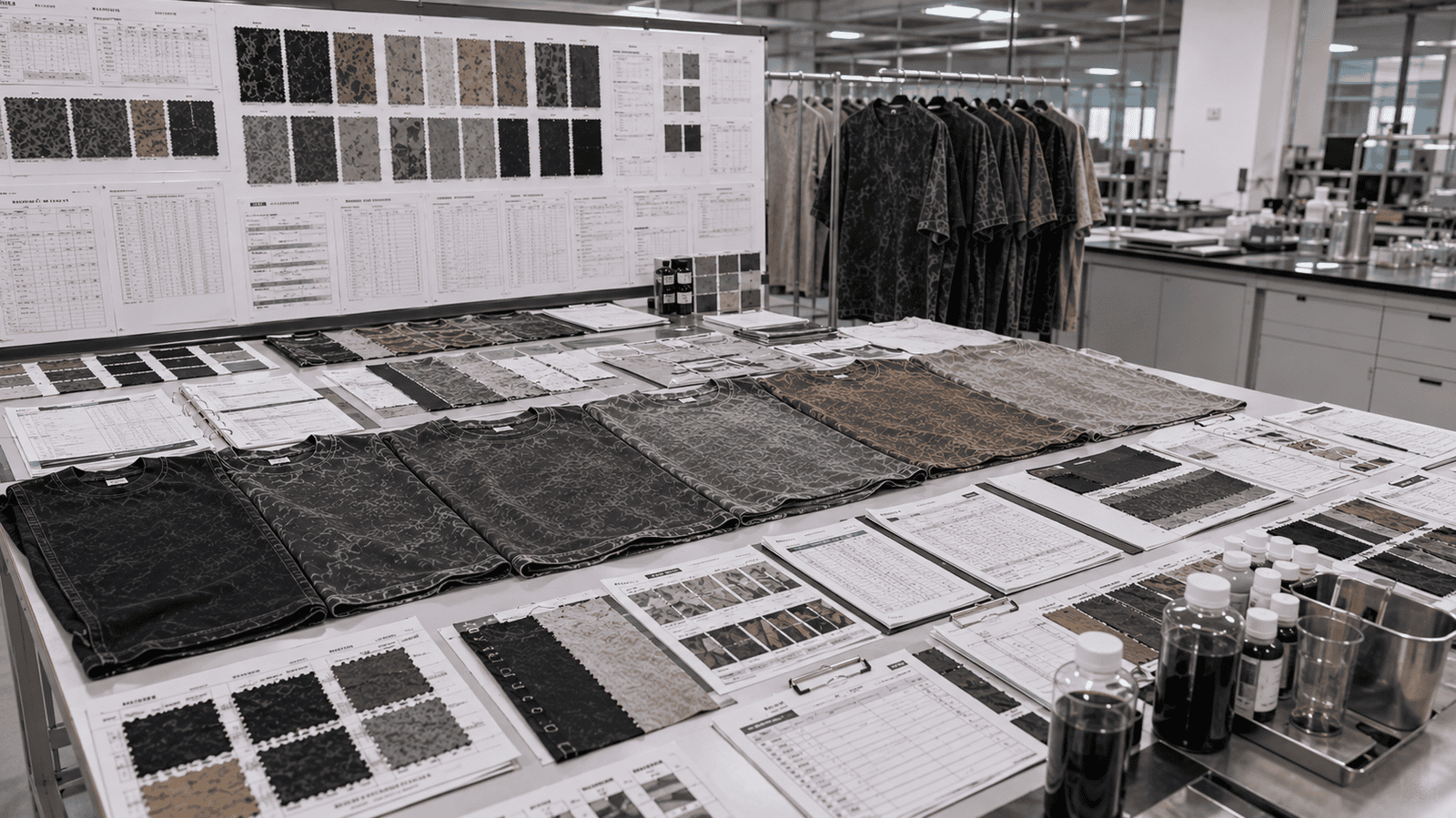 Acid Wash Streetwear Fabric Development