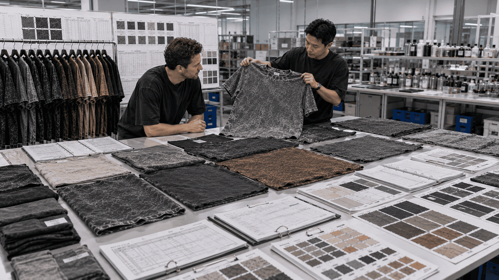 Vintage Acid Wash Development and Fabric Testing