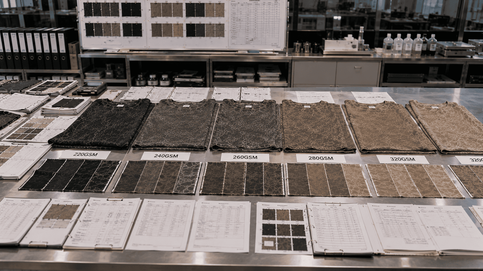 Heavyweight Cotton Acid Wash Fabric Development