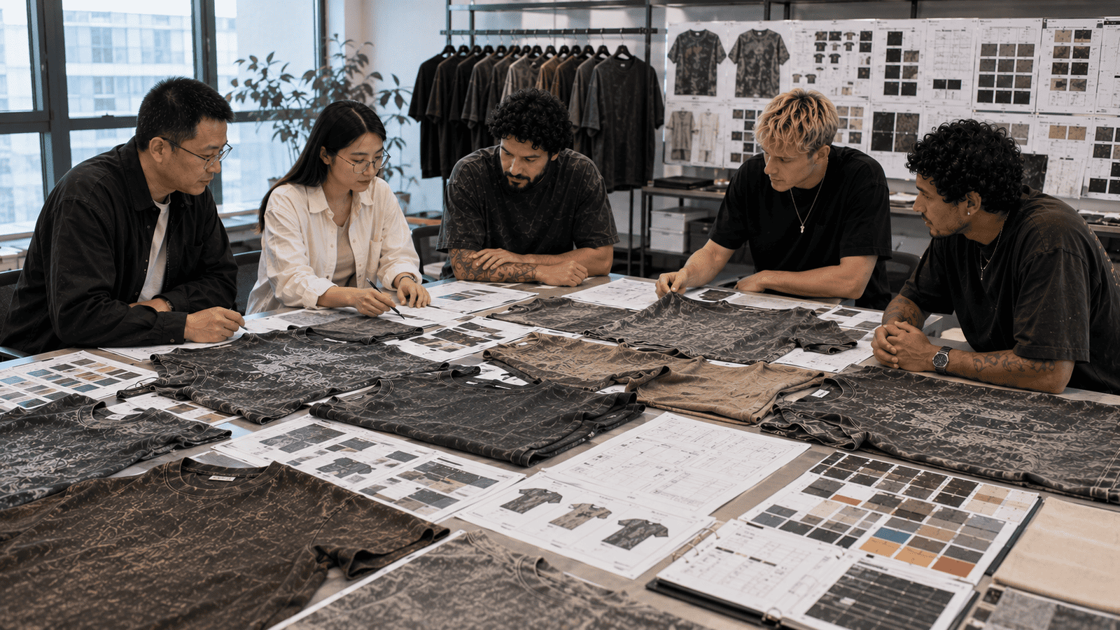 Heavyweight Cotton Fabric Selection for Acid Wash Production