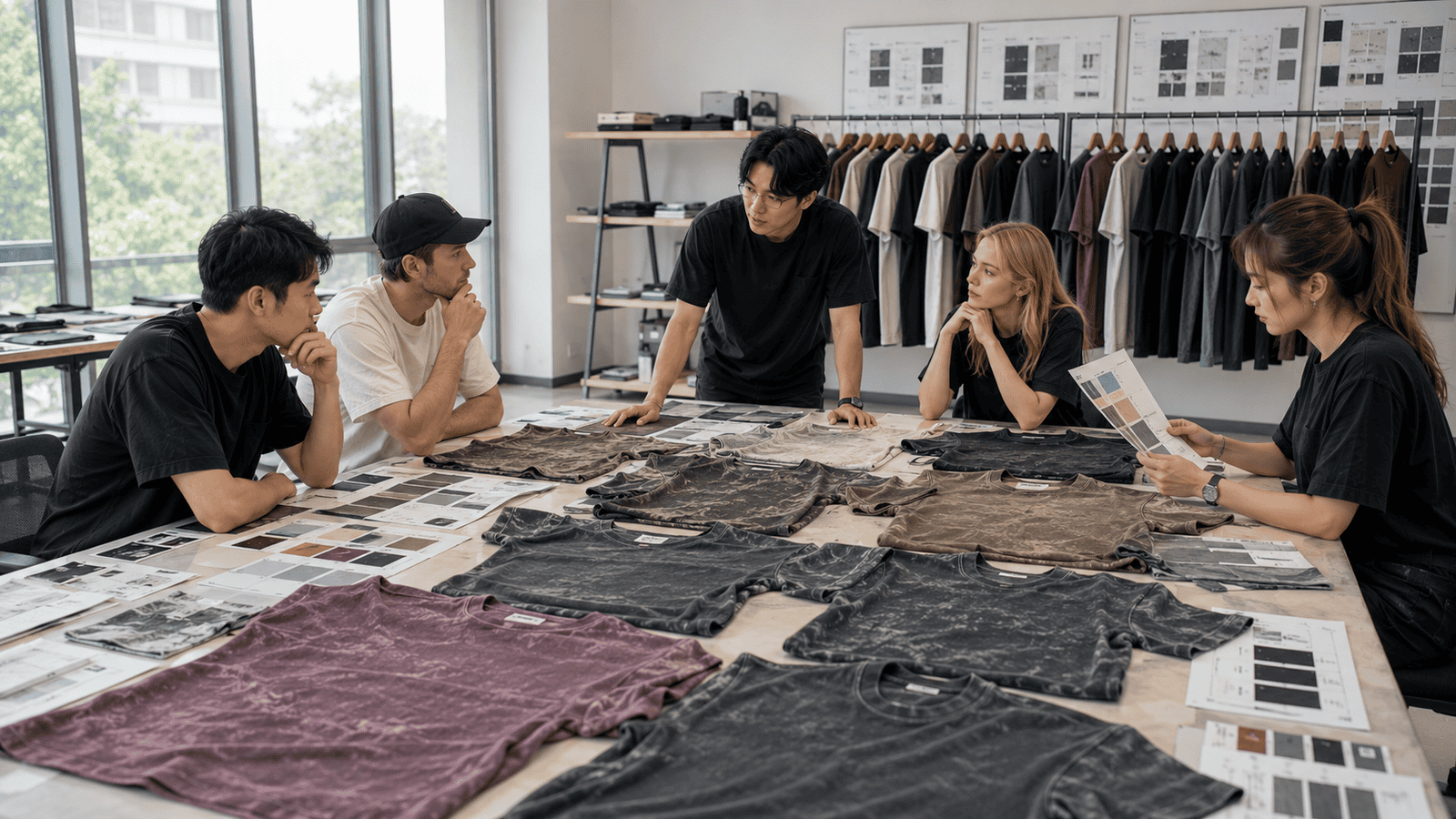 Heavyweight Cotton Fabric Development for Vintage Streetwear