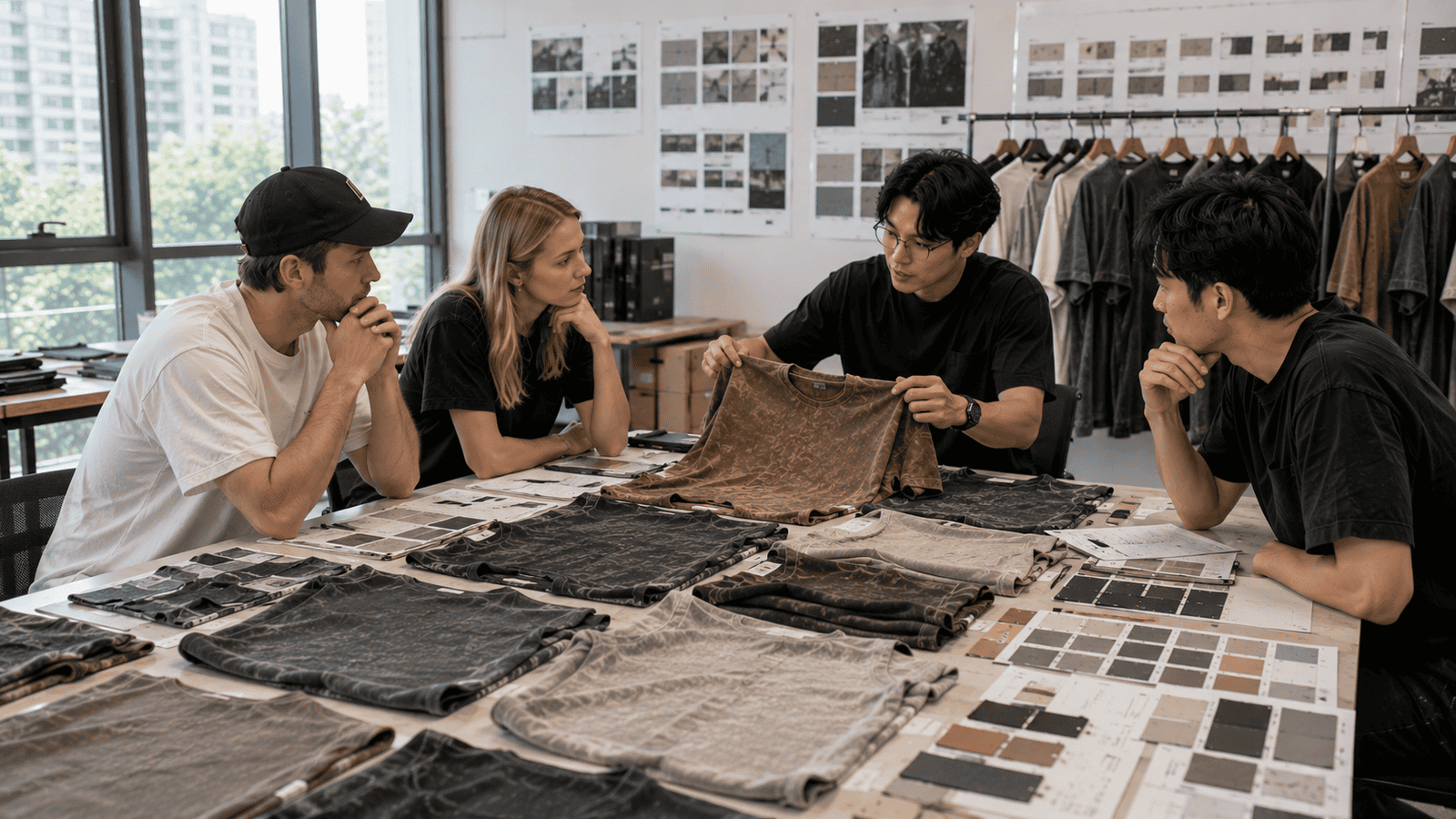 Heavyweight Cotton Fabric Development for Vintage Streetwear