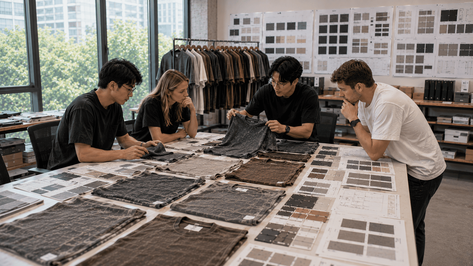 Heavyweight Cotton Fabric Development for Vintage Streetwear