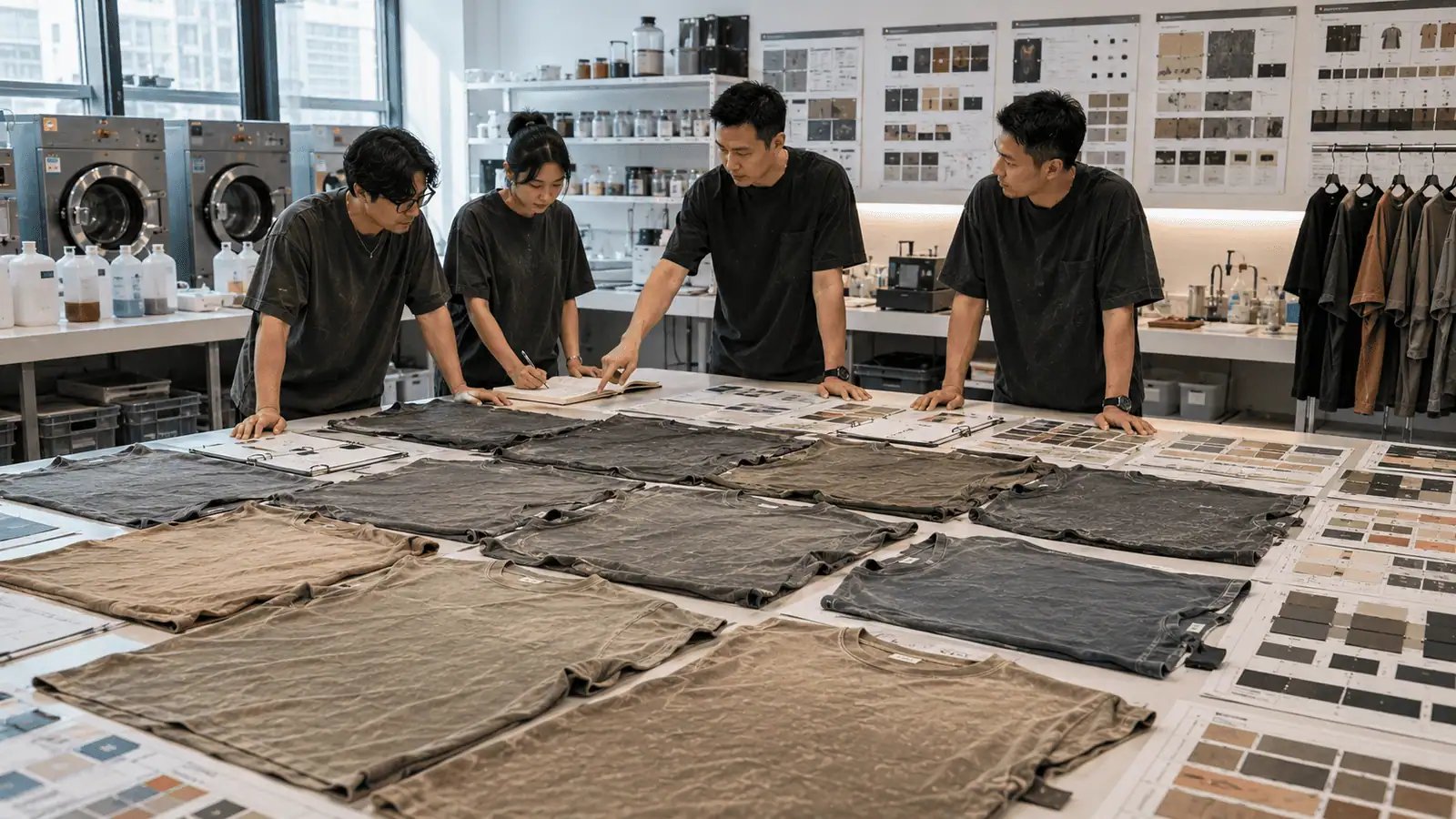 Heavyweight Cotton Fabric Development for Vintage Streetwear