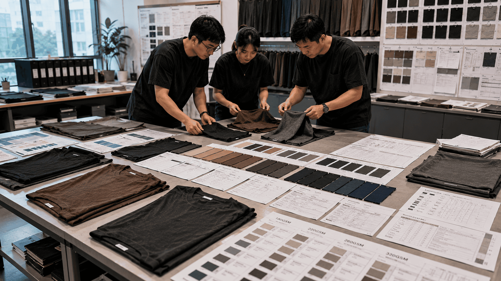 Heavyweight Vintage T-Shirt Fabric Development