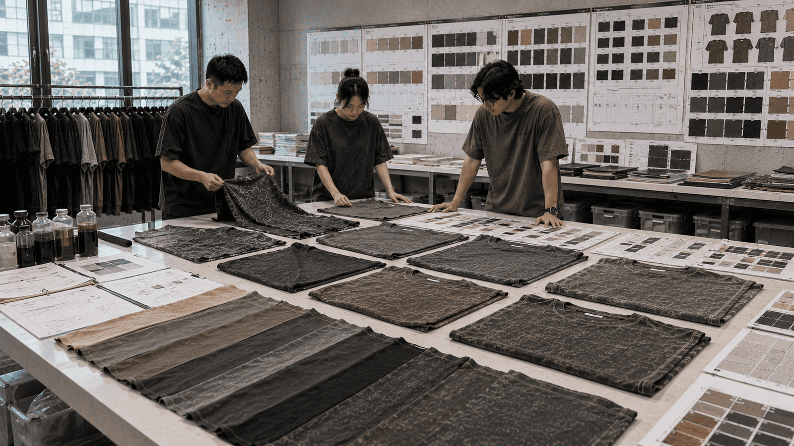 Heavyweight Cotton Fabric and Wash Development Center