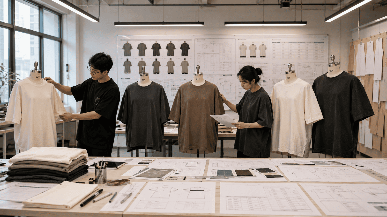 Oversized Streetwear Fit Development Studio