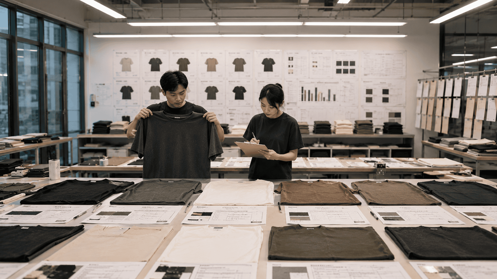 Blank Streetwear Quality Inspection and Approval Center