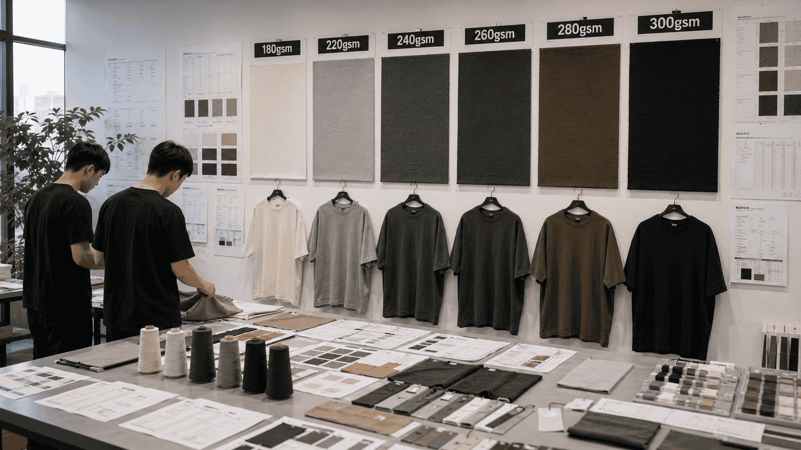 Heavyweight Cotton GSM Comparison and Fabric Evaluation