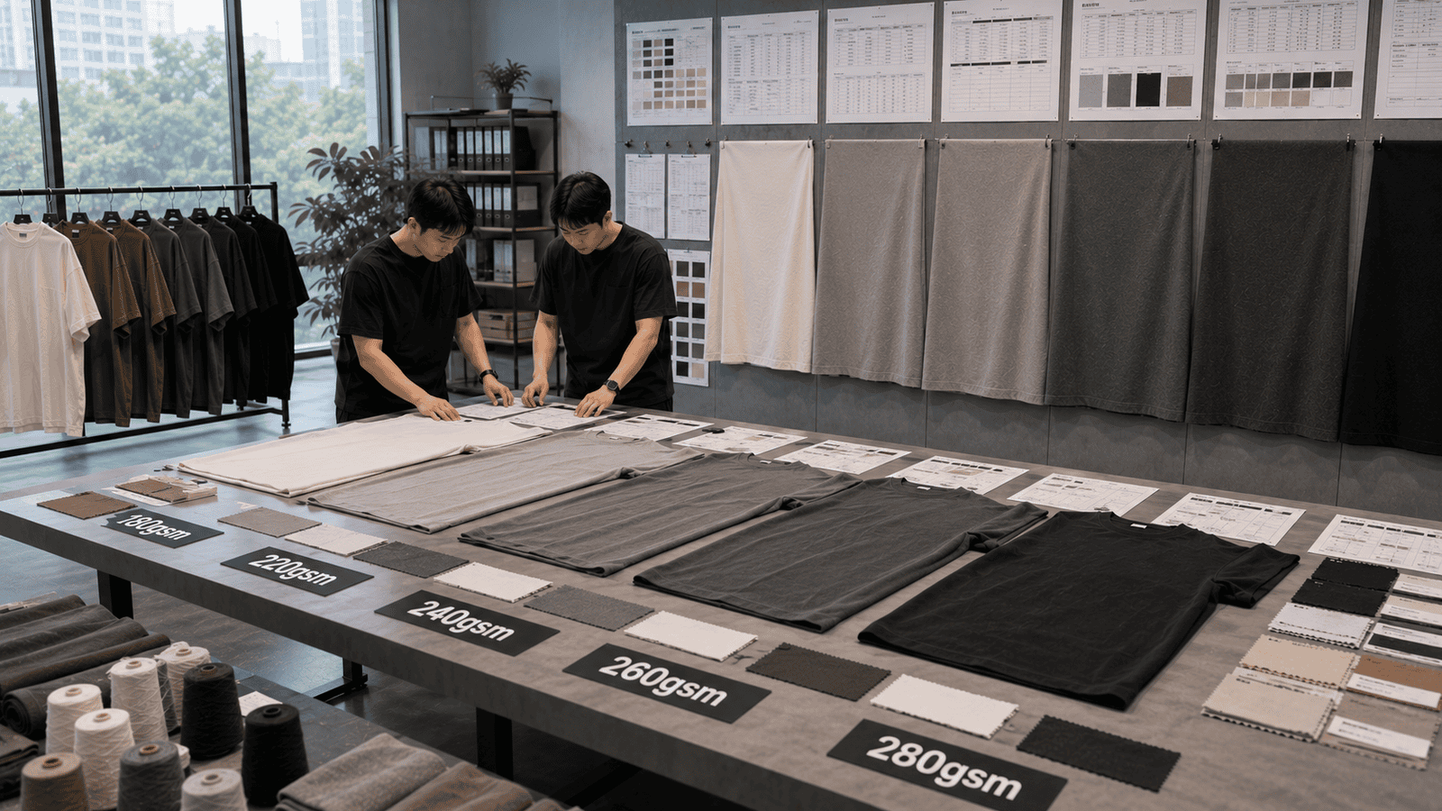 Oversized Streetwear Fabric GSM Evaluation Center