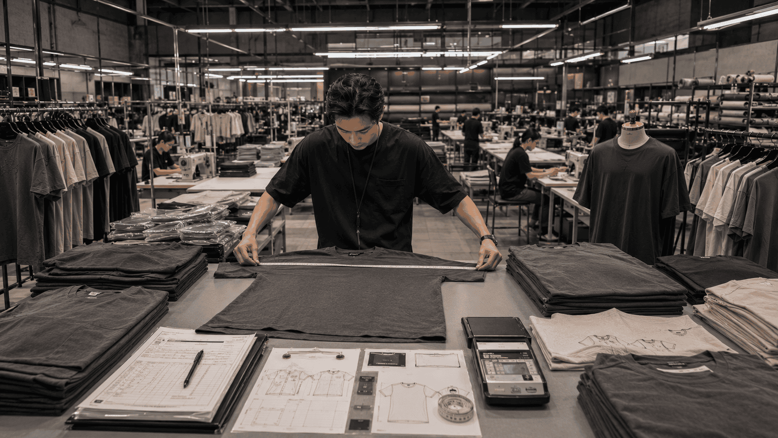 Streetwear Quality Control Inspection and Product Evaluation