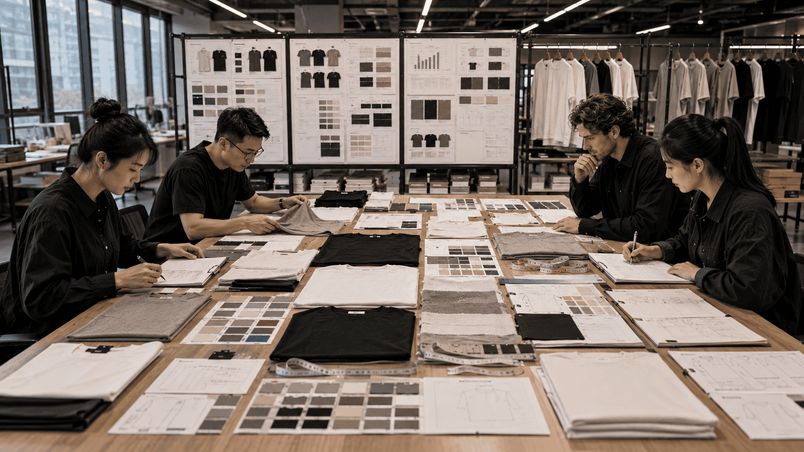 Inside a Blank Streetwear T-Shirt Manufacturing Facility