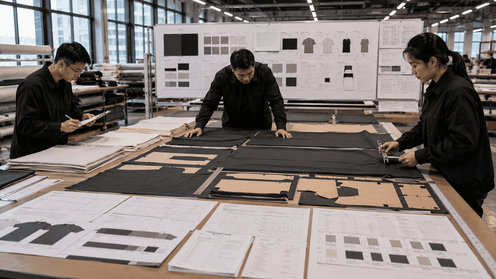 Fabric Cutting and Production Preparation Center