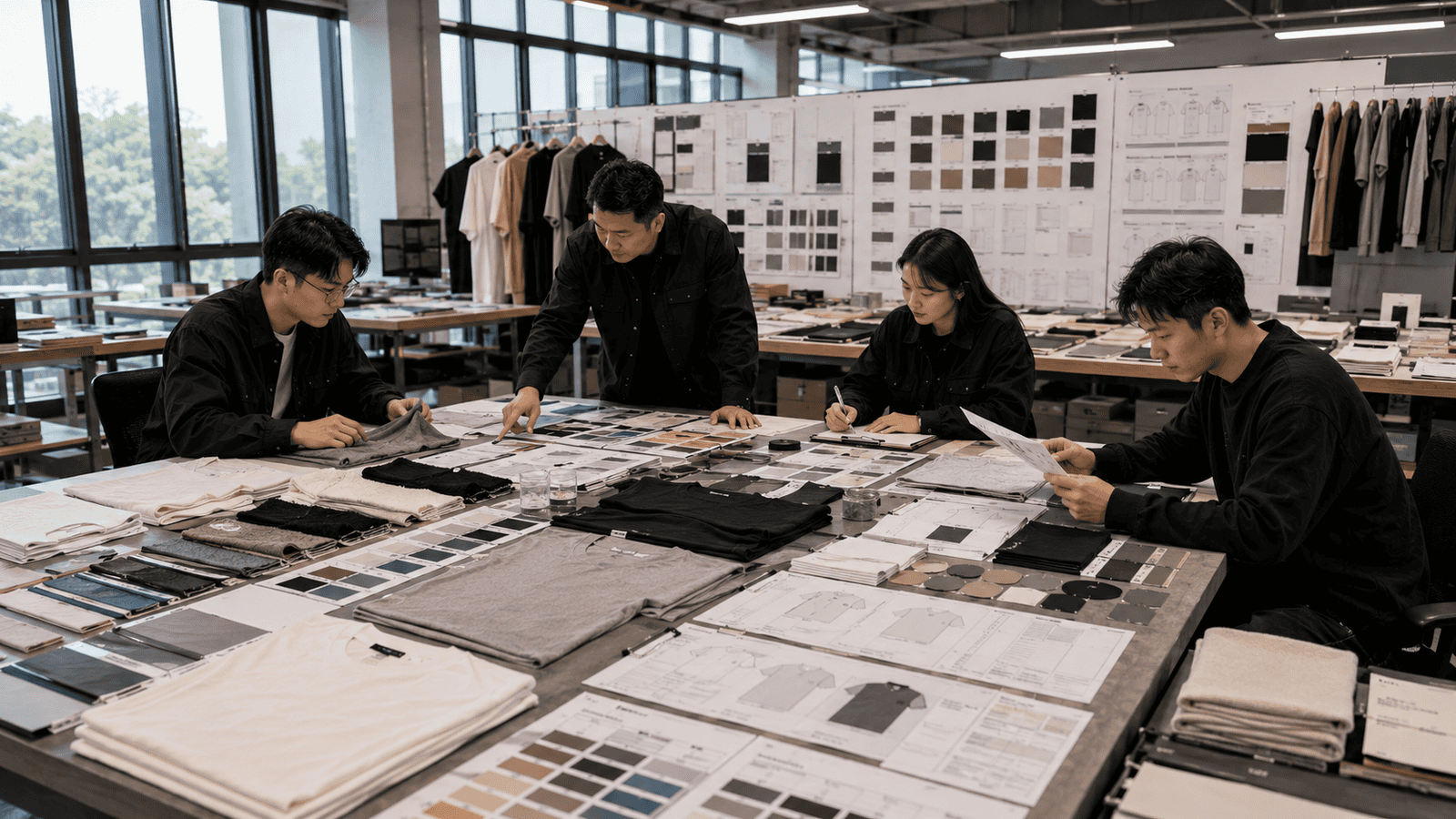 OEM Blank Streetwear T-Shirt Product Development Center