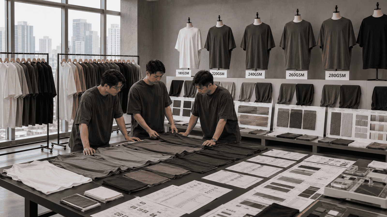 Oversized Washed T-Shirt Product Development Center
