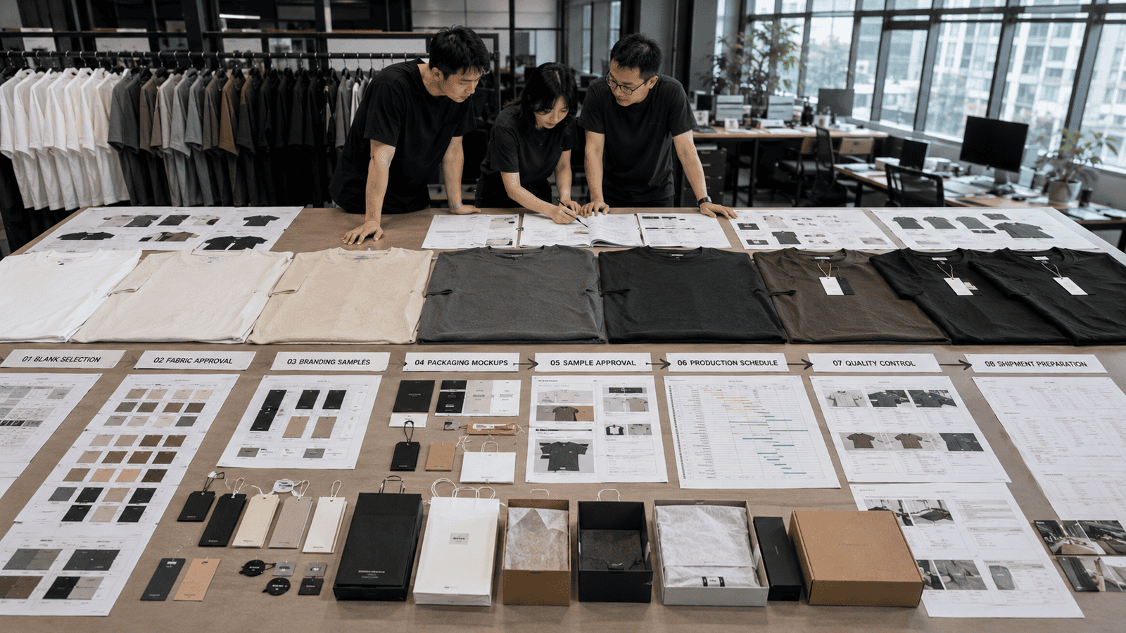 Private Label Production Workflow and Project Planning Center