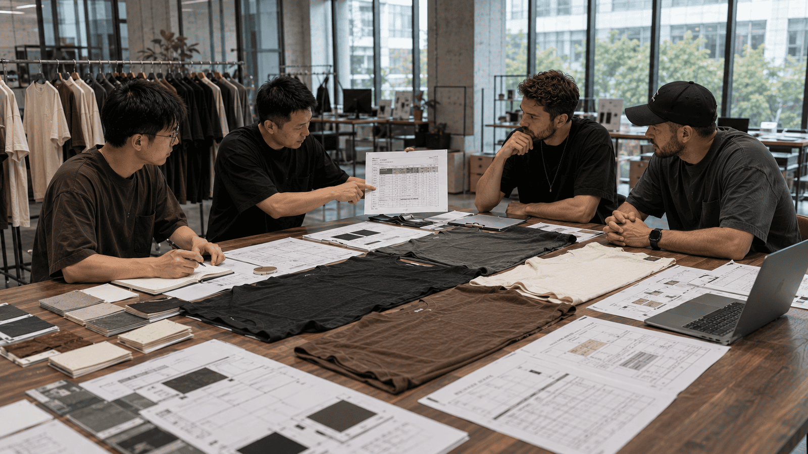 Streetwear Cost Planning and Production Budget Center