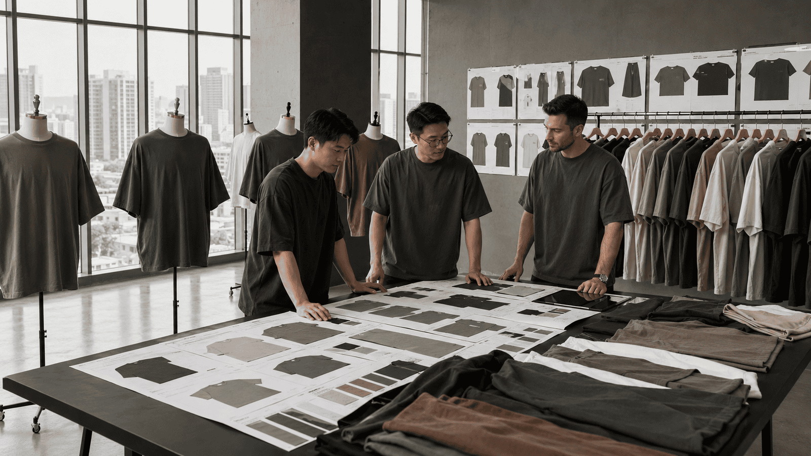 Oversized Streetwear Fit and Fabric Development Center