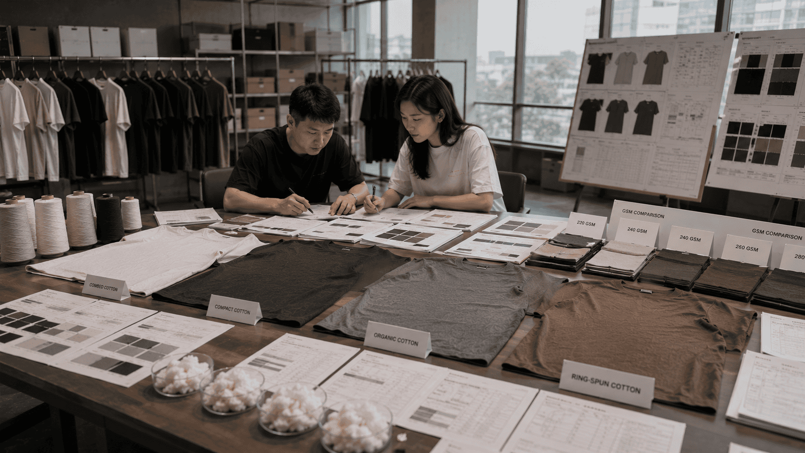 Heavyweight Cotton Streetwear Development Studio