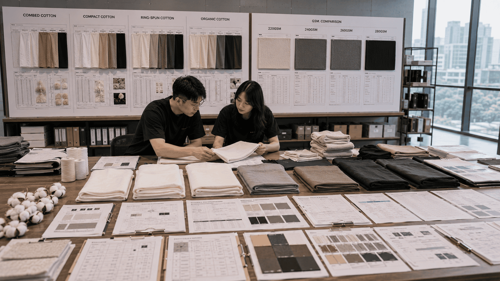 Heavyweight Cotton Fabric Evaluation Studio