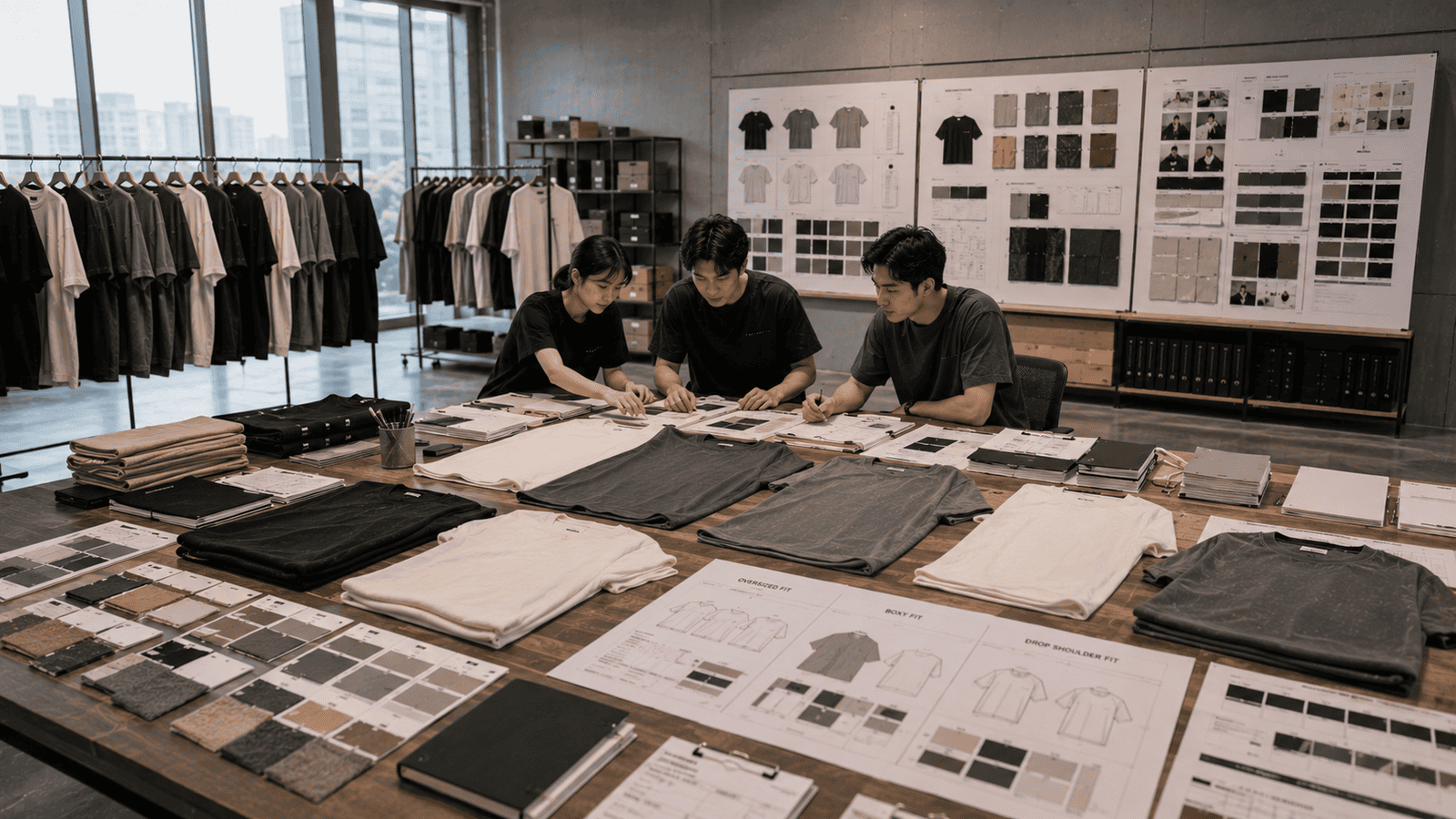 Streetwear Oversized Tee Development Studio