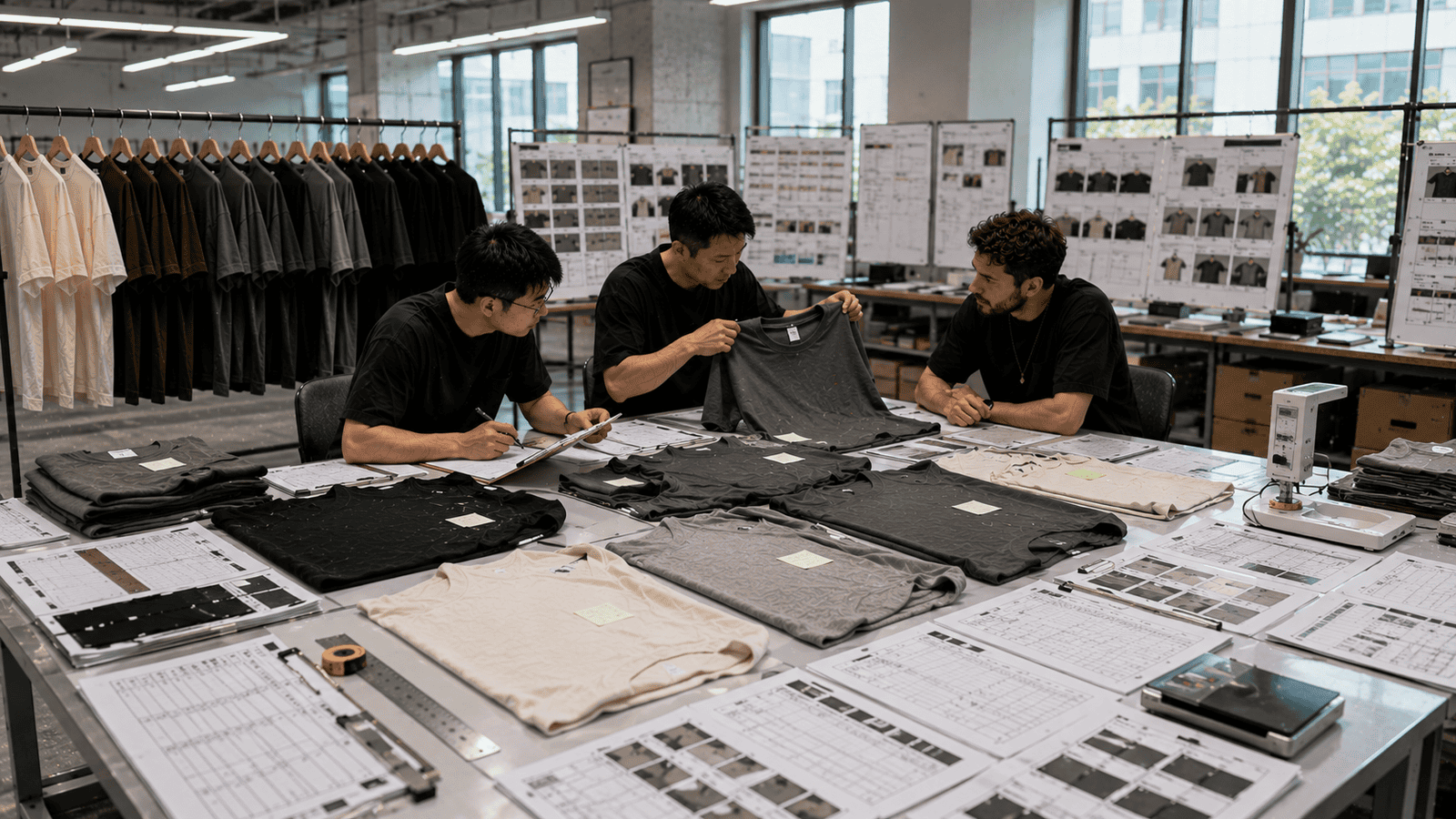 Streetwear Quality Control and Final Inspection Center