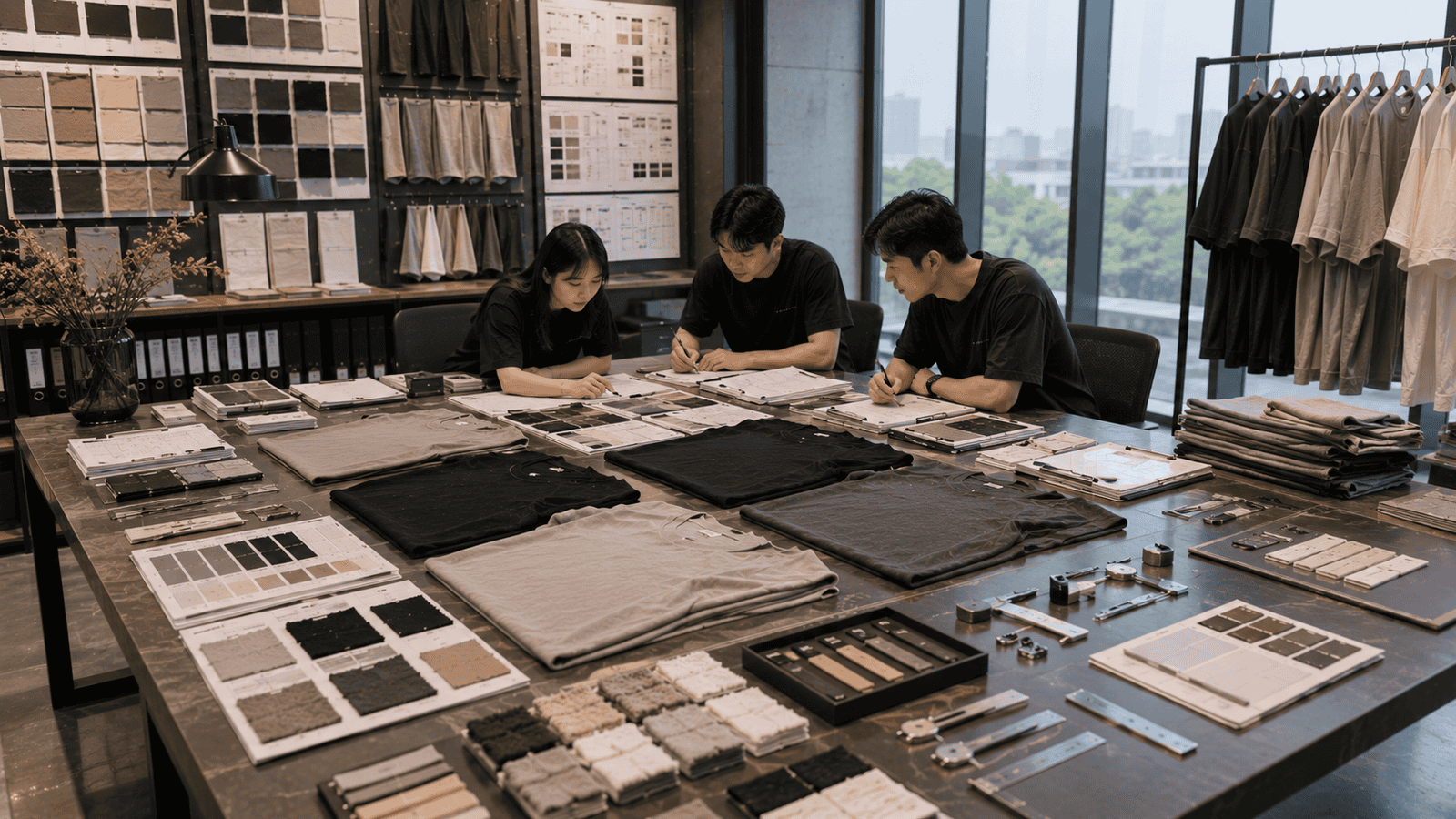 Luxury Oversized Tee Sample Development Center