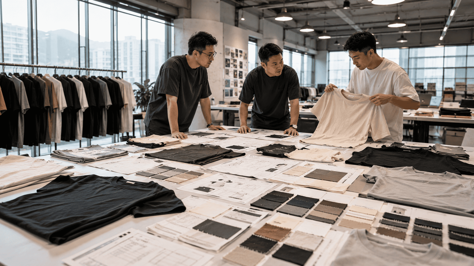 Heavyweight Cotton & Oversized Fit Development Studio