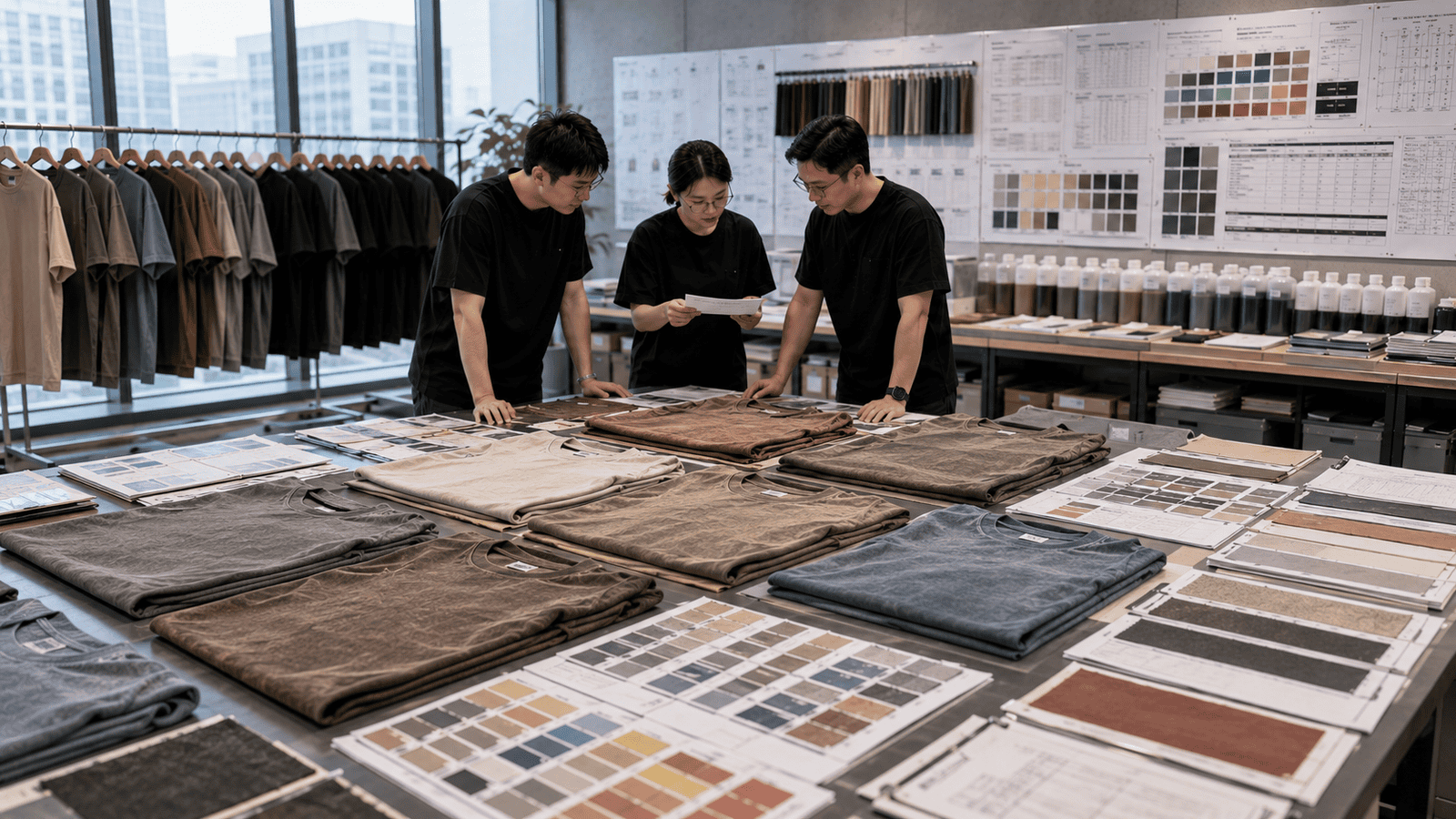 Garment Dye Fabric Evaluation Center