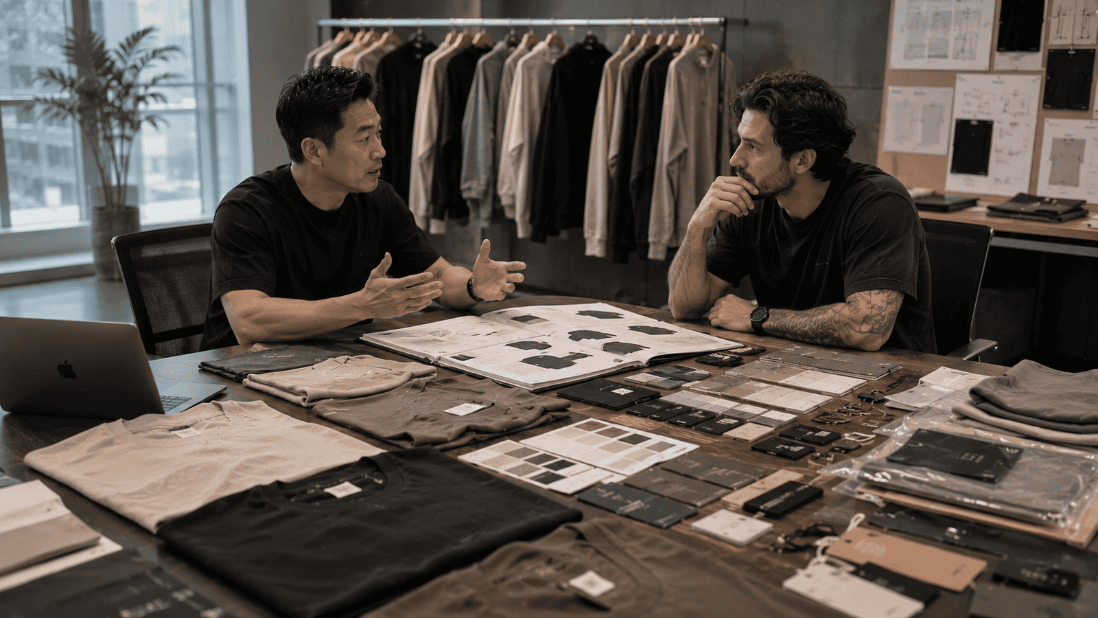 OEM Streetwear Manufacturer Consultation and Product Development Meeting