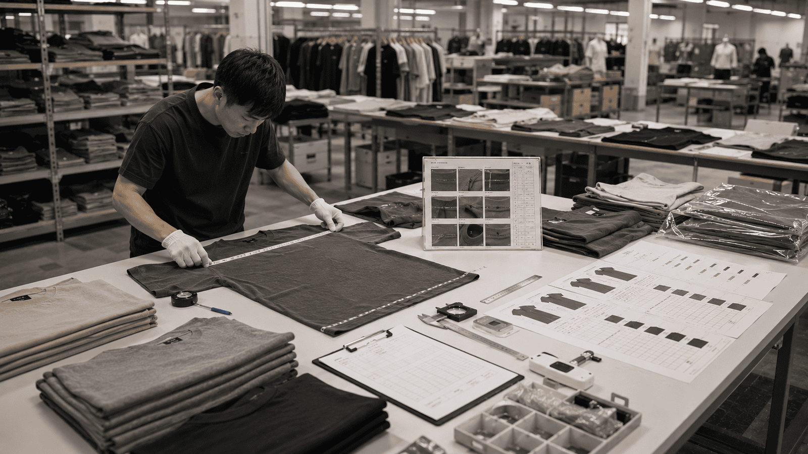 Streetwear Quality Control and OEM Production Inspection