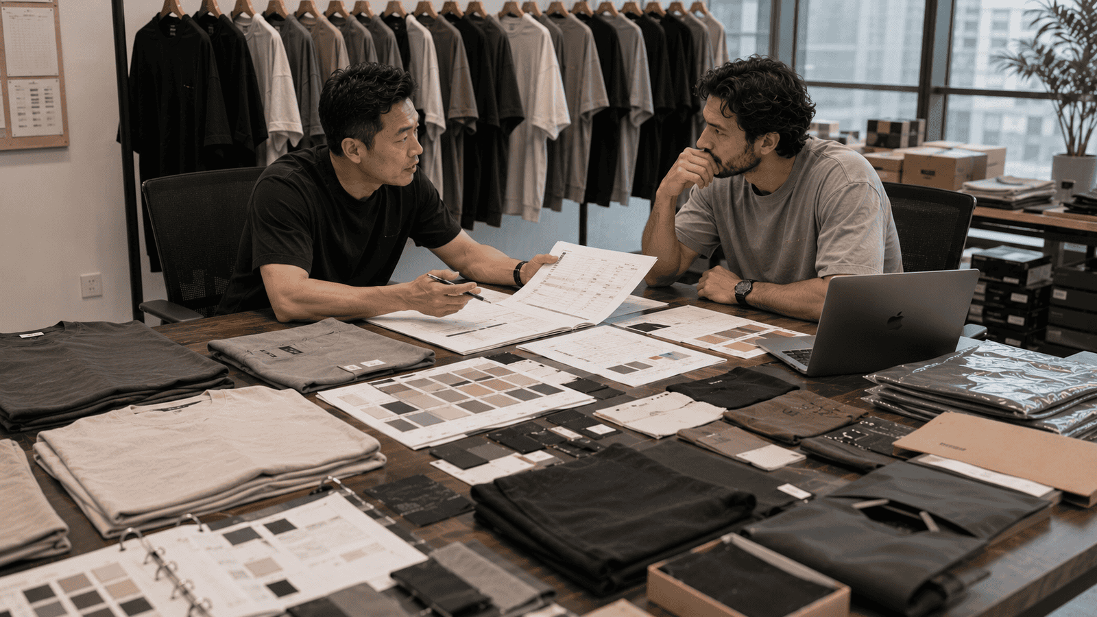 OEM Streetwear T-Shirt Manufacturing Cost and Production Planning