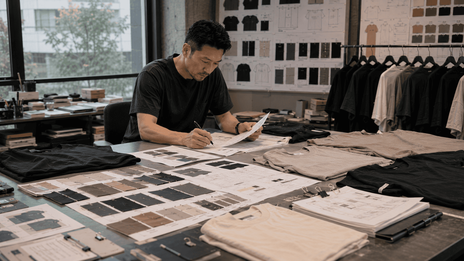 Inside an OEM Streetwear T-Shirt Manufacturer Product Development Process