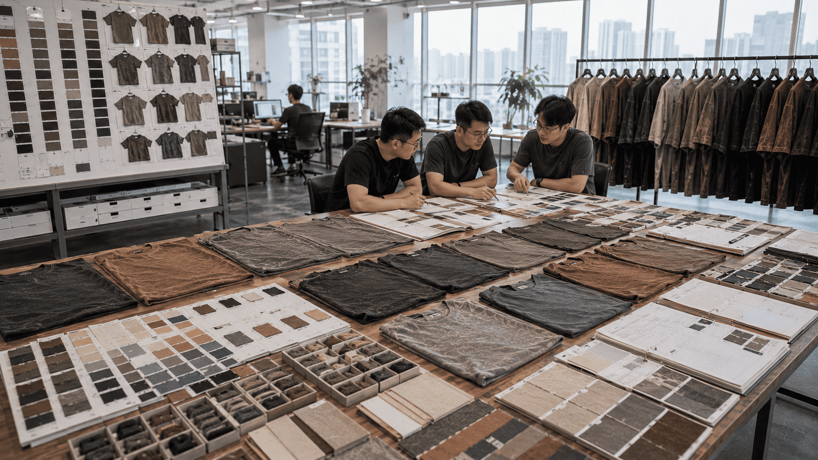 Garment Dye Color Development Studio