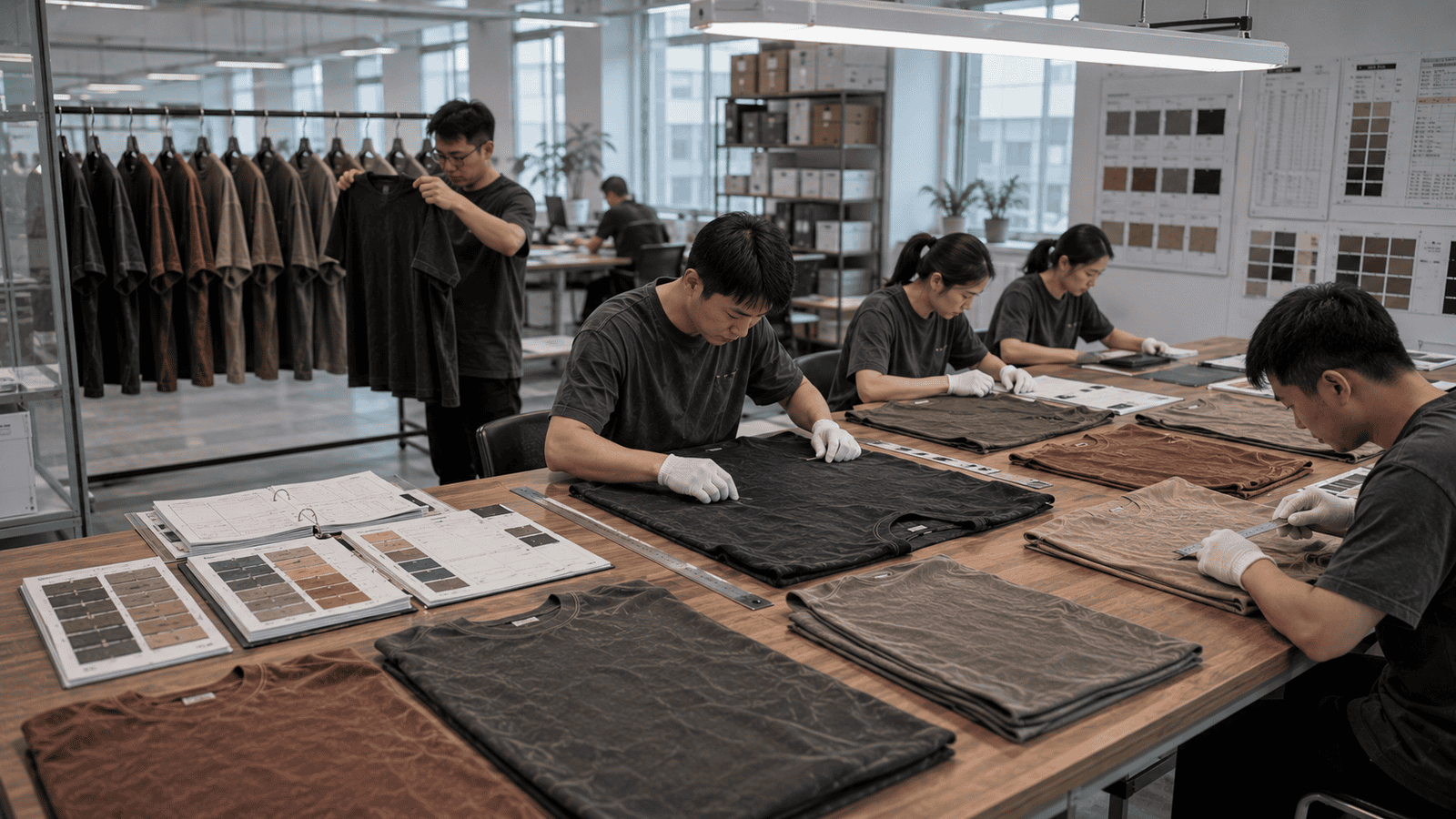 Garment Dye Quality Inspection Center